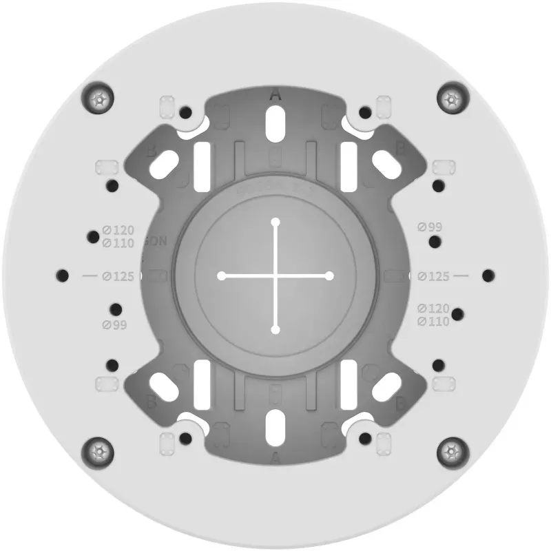 Hanwha Vision SBV-140BW Ühenduskarp - Alumiinium - Valge - jaoks QNV-C8083R/C9083R, QND-7012R/22R/82R, QNE-8011R