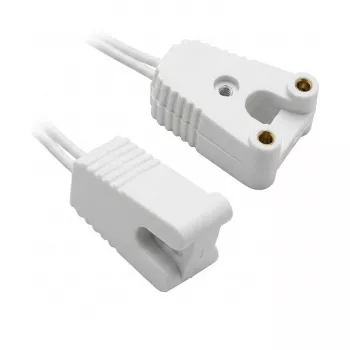 Synergy 21 LED-adapter T8 LED-torudele G13 pesa 2-osaline komplekt valge
