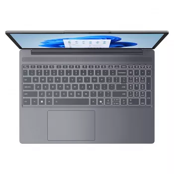 Lenovo IdeaPad Slim 3 15ARP10, AMD Ryzen 7 7730U, 16GB RAM, 1TB SSD, 15.6 tolli Full HD IPS, Windows 11 Home, Arctic Grey, Saksa klaviatuur