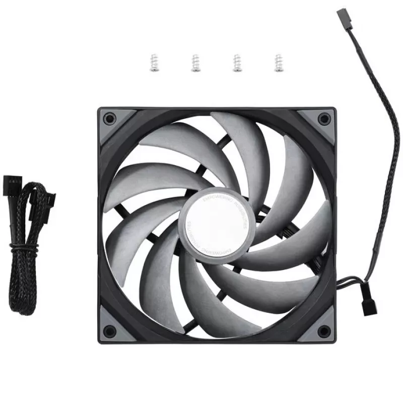 TRYX ROTA PRO Ventilaator - 140mm, Must
