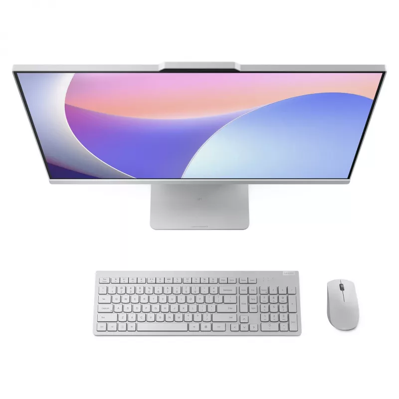 Lenovo IdeaCentre AIO 3 27ARR9 All-in-One PC, 27 tolli FHD IPS ekraan, AMD Ryzen 7 7735HS, 16GB DDR5 RAM, 512GB SSD, Windows 11 Home, Storm Grey