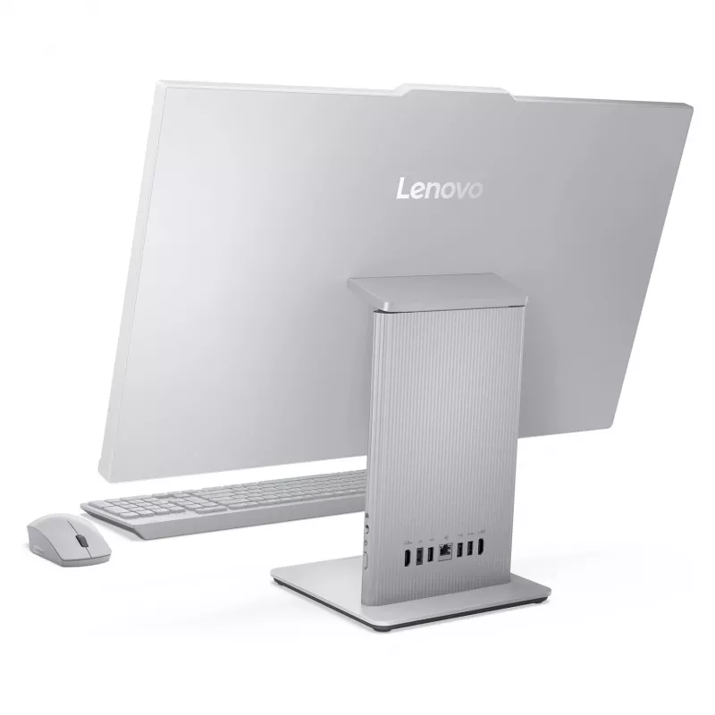 Lenovo IdeaCentre AIO 3 27ARR9 All-in-One PC, 27 tolli FHD IPS ekraan, AMD Ryzen 7 7735HS, 16GB DDR5 RAM, 512GB SSD, Windows 11 Home, Storm Grey