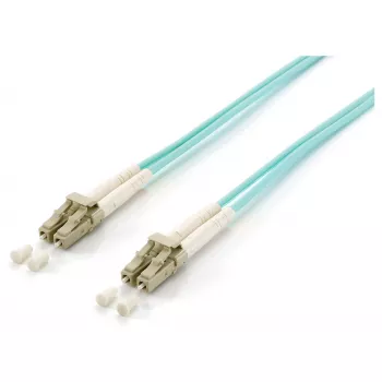 Equip Patch Cable LC-LC 7.5m Multimode Duplex OM3 Türkiis