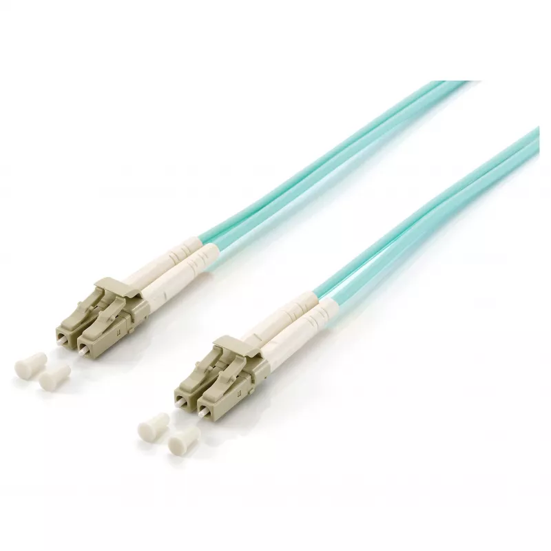 Equip Patch Cable LC-LC 7.5m Multimode Duplex OM3 Türkiis