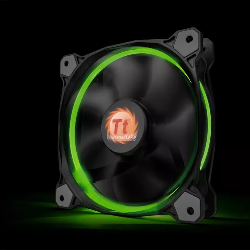 Thermaltake Riing 12 RGB 120mm korpusiventilaator - 256 värvi LED-rõngas, 1500 p/min, hüdrolaager