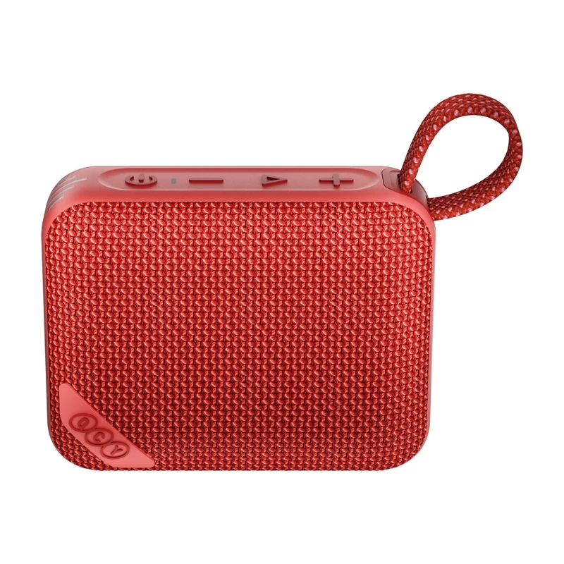 QCY SP2 kaasaskantav Bluetooth kõlar (punane) - IP67 veekindel, RGB valgustus, TWS stereo