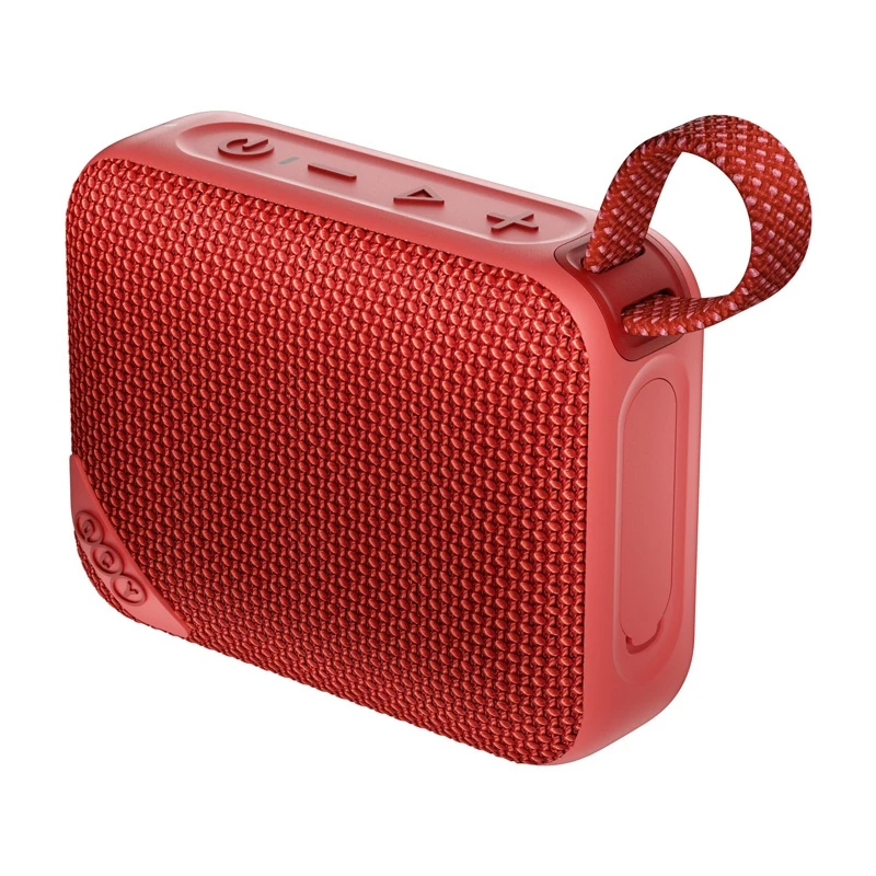 QCY SP2 kaasaskantav Bluetooth kõlar (punane) - IP67 veekindel, RGB valgustus, TWS stereo