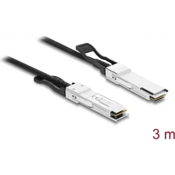 Delock Twinax-kaabel QSFP+ isane QSFP+ isane 40 Gbps 3 m (84243)