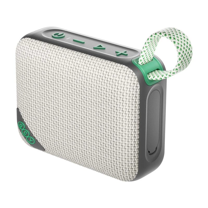 QCY SP2 juhtmeta kõlar (pruun) - kaasaskantav Bluetooth 5.3 RGB-valgustuse, IPX5 ja TWS-iga
