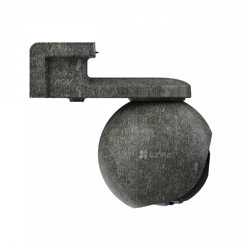 EZVIZ CS-EB8/SP Ranger akutoiteline välis-PT-kaamera komplekt päikesepaneeliga (4G/LTE, WiFi 2.4GHz, 4K, 8MP, 4 mm, IP65)