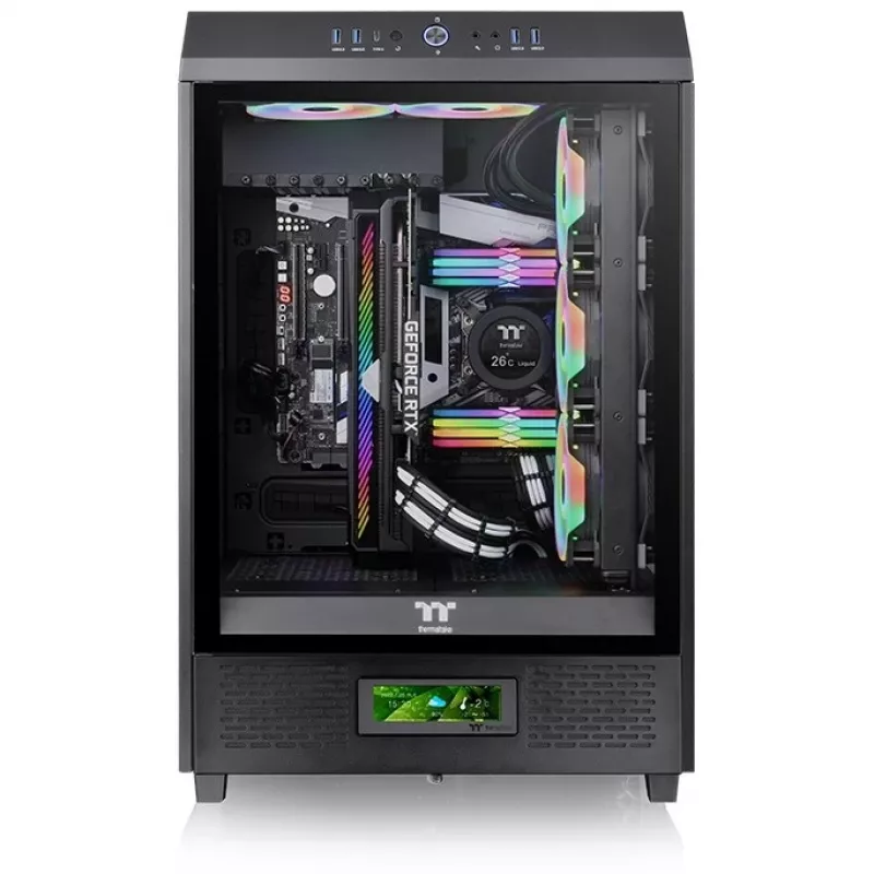 Thermaltake LCD-paneelikomplekt must Tower 500 jaoks