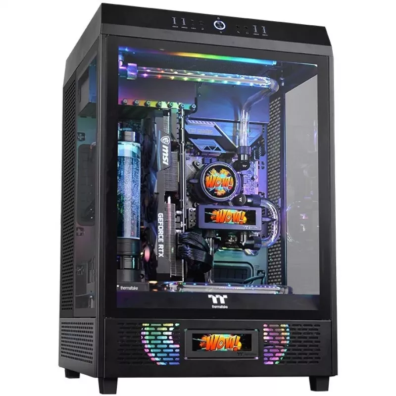 Thermaltake LCD-paneelikomplekt must Tower 500 jaoks