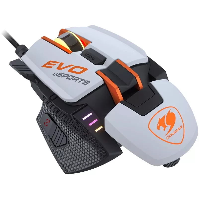 COUGAR 700M EVO eSports Gaming Mouse, Optical, RGB Backlight, White