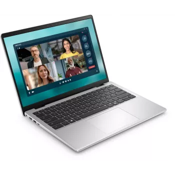 Dell Pro 14 Essential PV14250 Core 5 120U 14.0 inch WUXGA 300nits Anti-Glare 16GB DDR5 5200MHz 512GB SSD Intel Graphics Sõrmejäljelugeja Taustvalgustusega klaviatuur 4-rakuline 65W Windows 11 Pro Education Alumiinium Plaatina Hõbe 4-aastane garantii