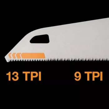 Fiskars Hand Saw 550mm PowerTooth 9TPI
