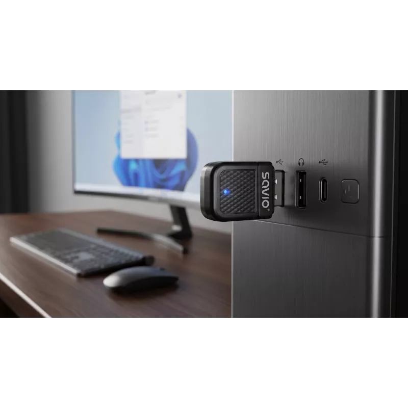SAVIO BT-070 USB 2.0 Bluetooth 4.0 Adapter Must