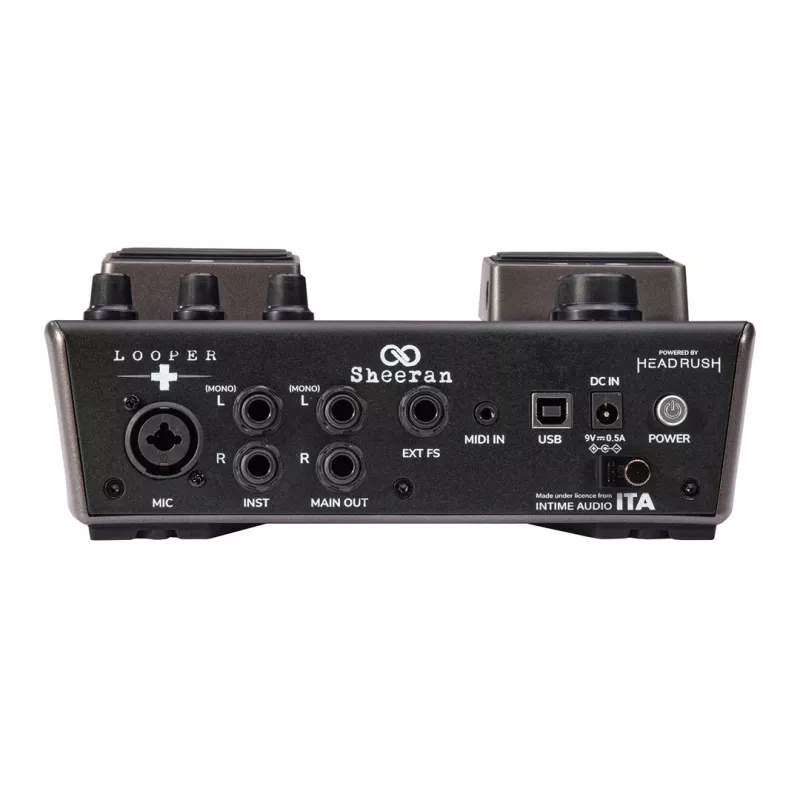Sheeran Looper+ by HeadRush - Looper ja vokaalprotsessor 2 stereoloop-rajaga, 4 tundi salvestust, 128 mälu, vokaalefektid, 32-bit float heli