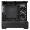 DeepCool CG380U Mid-Tower Korpus, Karastatud Klaas, 3x 120mm ARGB Ventilaatorit, Must