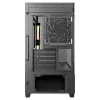 DeepCool CG380U Mid-Tower Korpus, Karastatud Klaas, 3x 120mm ARGB Ventilaatorit, Must