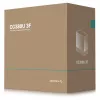 DeepCool CG380U Mid-Tower Korpus, Karastatud Klaas, 3x 120mm ARGB Ventilaatorit, Must