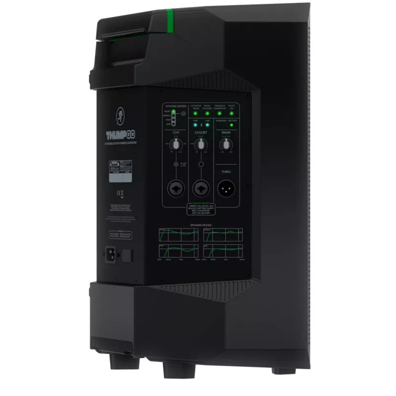 Mackie Thump GO - 8 inch kaasaskantav akutoitel kõlar, 200W, Bluetooth 5.0, must