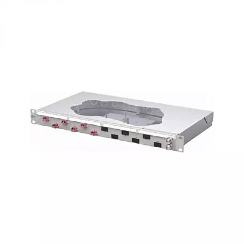 METZ CONNECT Patch Panel OpDAT fix2 Splice 6xLC-D OM4 1504577506-F
