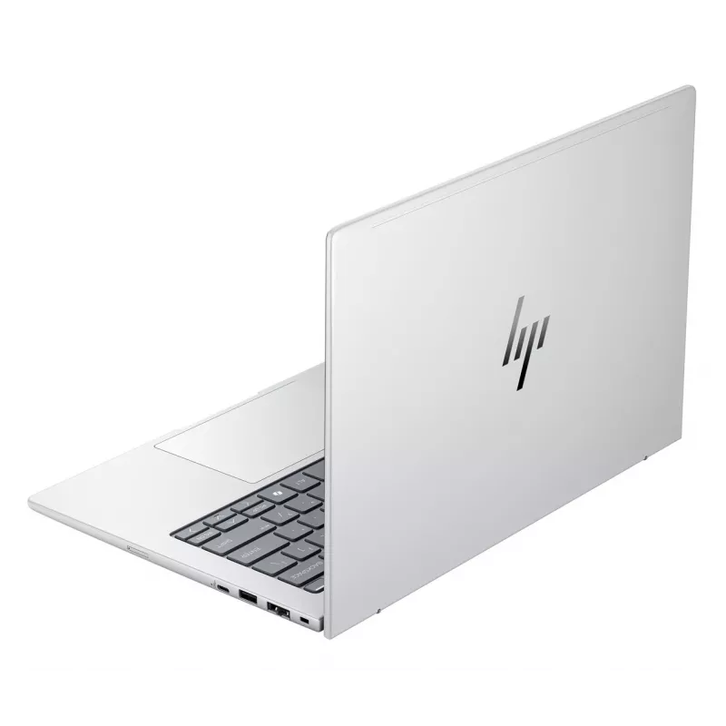 HP EliteBook 8 G1i AI Intel Core Ultra 5 225U Sülearvuti 35,6 cm (14 inch) WUXGA 24 GB DDR5-SDRAM 512 GB SSD Wi-Fi 6E (802.11ax) Windows 11 Pro AI PC Hõbedane