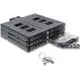 Delock 5.25 inch vahetusraam 6 x 2.5 inch SATA või SAS HDD / SSD jaoks lukuga
