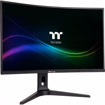 Thermaltake TGM-V32CQ 32 inch Curved QHD Gaming Monitor, 170Hz, VA, 1500R, Must