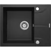 DEANTE 1-kraaniga graniitvalamu äravoolurestiga Graphite Metallic Andante
