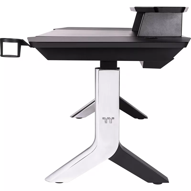 Thermaltake ARGENT P900 Smart Gaming Desk - L-Shape - Electric Height Adjustment - Black