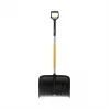 Fiskars 1057189 Snow Shovel Metal Black, Orange