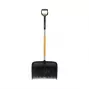 Fiskars 1057189 Snow Shovel Metal Black, Orange