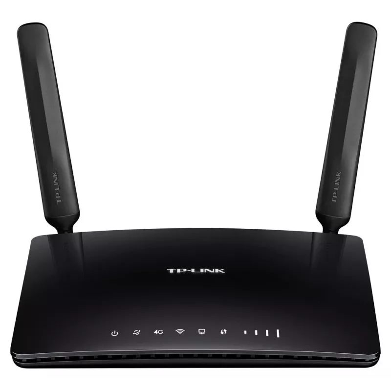 TP-Link TL-MR6400 300 Mbps Wireless N 4G LTE ruuter, ühe ribaga 2,4 GHz, Fast Ethernet, must