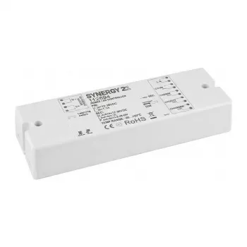 Synergy 21 EOS 10 ZigBee CV LED-kontroller 4-kanaliline 100W RGB-W 12V toiteallikaga