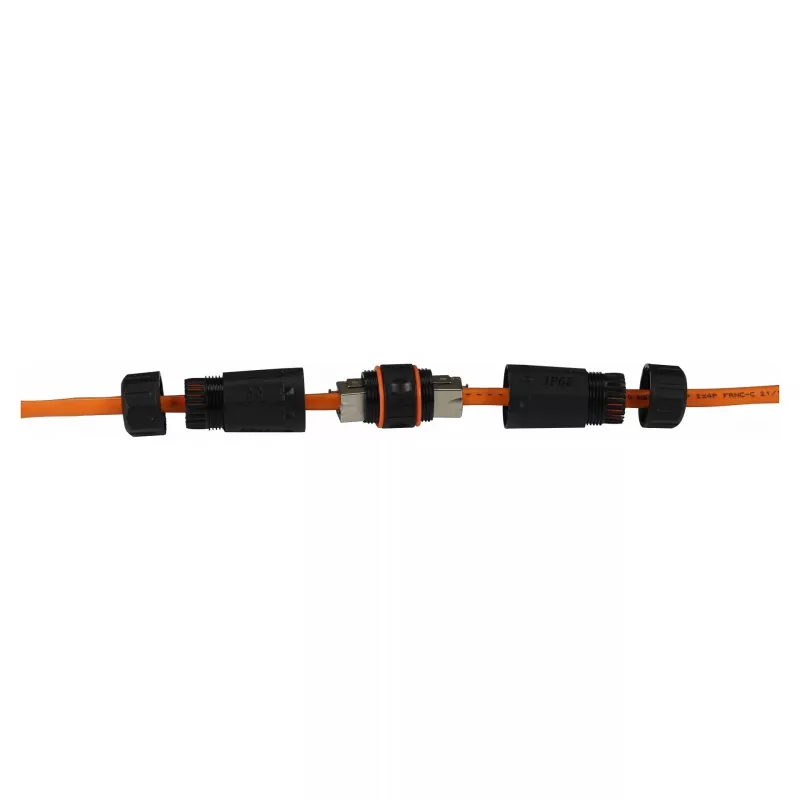 EFB Elektronik IP68 Cable Connector Cat.6A 10Gbit/s for AWG22/1-26/1 - IEC