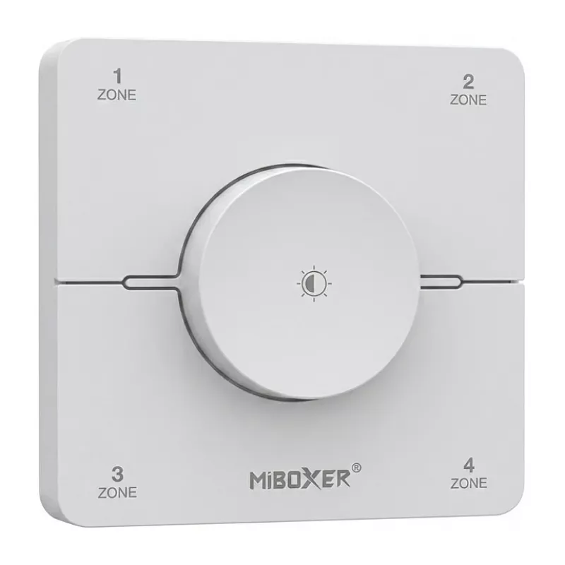 Miboxer Synergy 21 LED-pult 2,4 GHz kahe valge CCT 4 tsooni pöördpaneeliga valge (KOS-W)