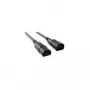 Bachmann toite pikenduskaabel IEC 60320 C14–C13 1,5 m must (356.127)