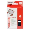 VELCRO Stick On Hook & Loop Squares 25mm x 25mm, Self-Adhesive, Black, 24 Sets (48 Pieces)