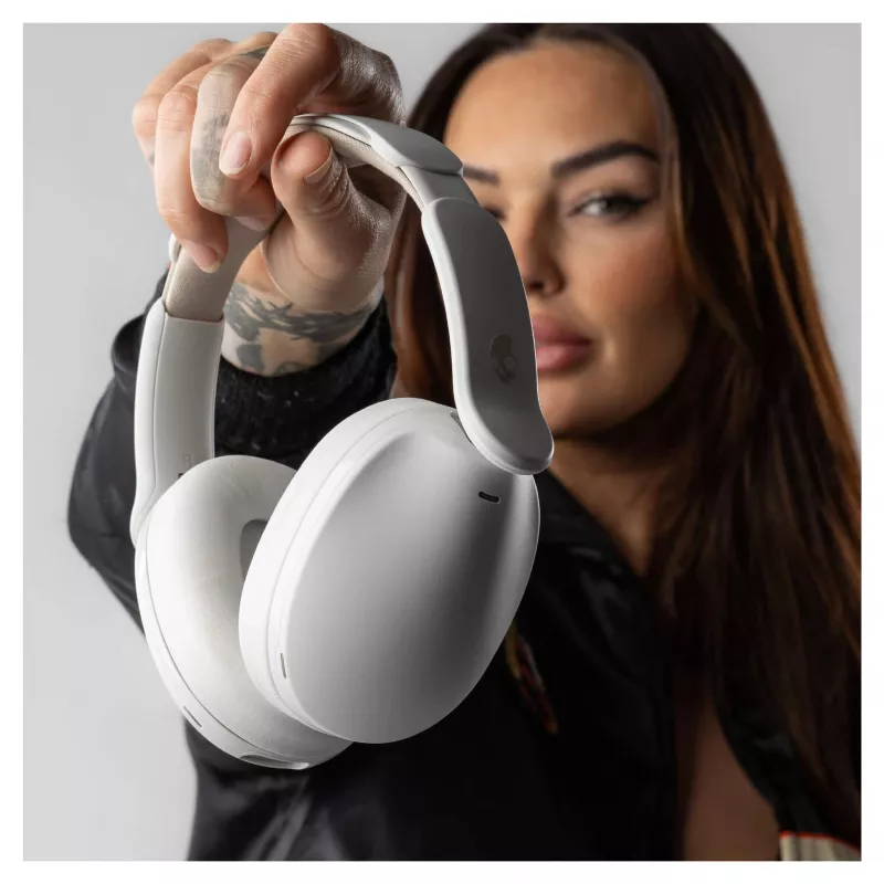 Skullcandy Hesh 360 juhtmeta üle-kõrvaklapid, Bluetooth 5.0, aktiivne mürasummutus, valge