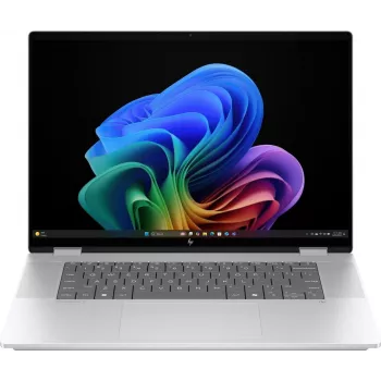 HP OmniBook X Flip 16-as0053ng Intel Core Ultra 5 226V 16GB 512GB SSD Windows 11 Home Touch 16-tolline 2-in-1 sülearvuti Natural Silver