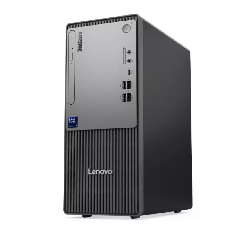 Lenovo ThinkCentre Neo 50t Gen 6 Tower, Intel Core Ultra 3 205, 16GB DDR5, 512GB SSD, Windows 11 Pro, Must, 3-aastane garantii