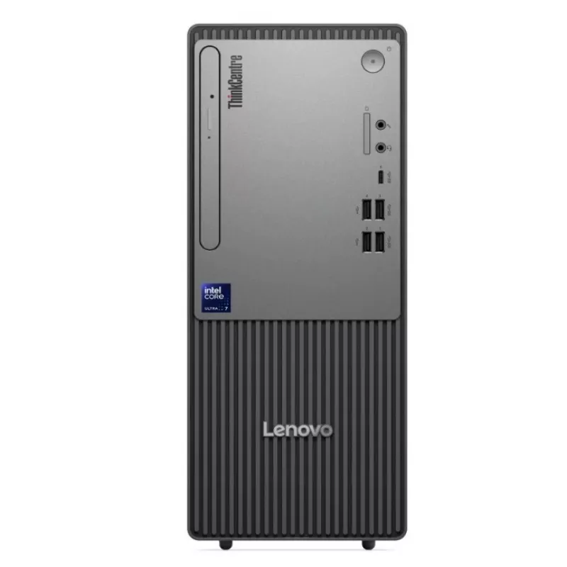 Lenovo ThinkCentre Neo 50t Gen 6 Tower, Intel Core Ultra 3 205, 16GB DDR5, 512GB SSD, Windows 11 Pro, Must, 3-aastane garantii