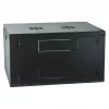 EFB-ELEKTRONIK 19-tolline seinakapp 6U, fikseeritud, 1-osaline, RAL 9005 süsimust, sügavus 450 mm (691706VTS.45)