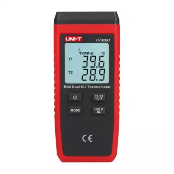 Uni-T UT320D kahe kanaliga kontakttermomeeter