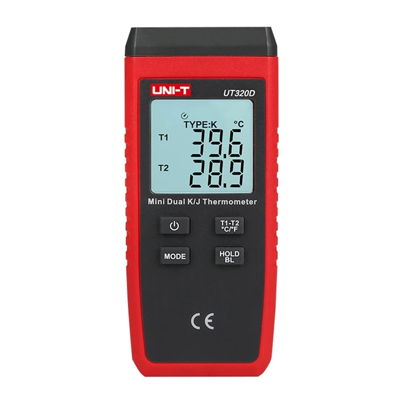Uni-T UT320D kahe kanaliga kontakttermomeeter