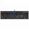 Defender Mirax GK-352 Mechanical Gaming Keyboard, Outemu Blue Switches, RGB Backlight, Wired USB, Black