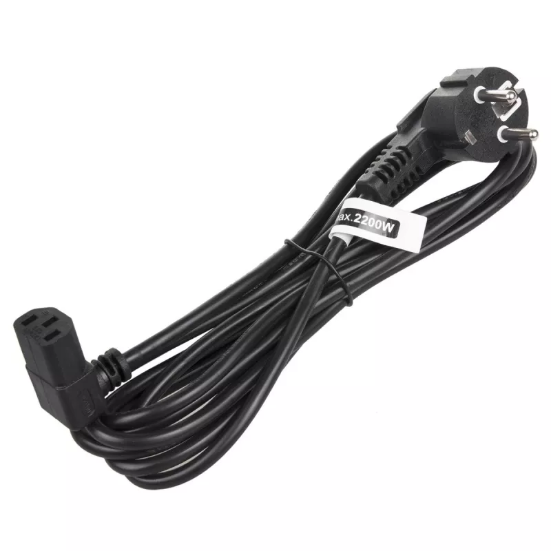 Maclean MCTV-854 külmseadme toitekaabel, 3-pin, must, 1,5 m