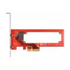 Delock PCI Express x4 kaart 1 x EDSFF E1.S pesaga - madal profiil