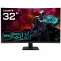 GIGABYTE GS32QC 31.5-tolline QHD kaardus mängumonitor - 2560 x 1440, 1500R, 165Hz, 1ms, 300 cd/m², FreeSync Premium, HDR Ready, HDMI 2.0, DisplayPort 1.4